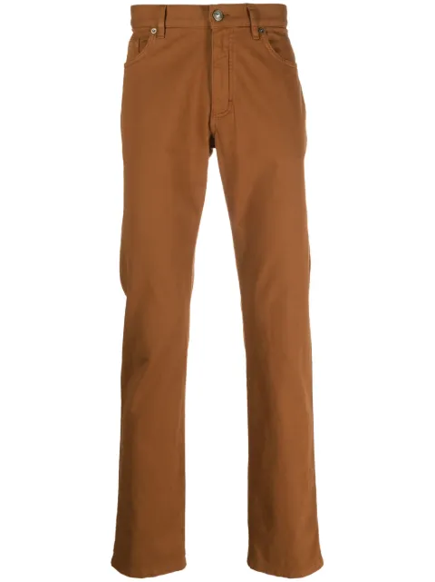 Zegna Roccia mid-rise straight-leg trousers