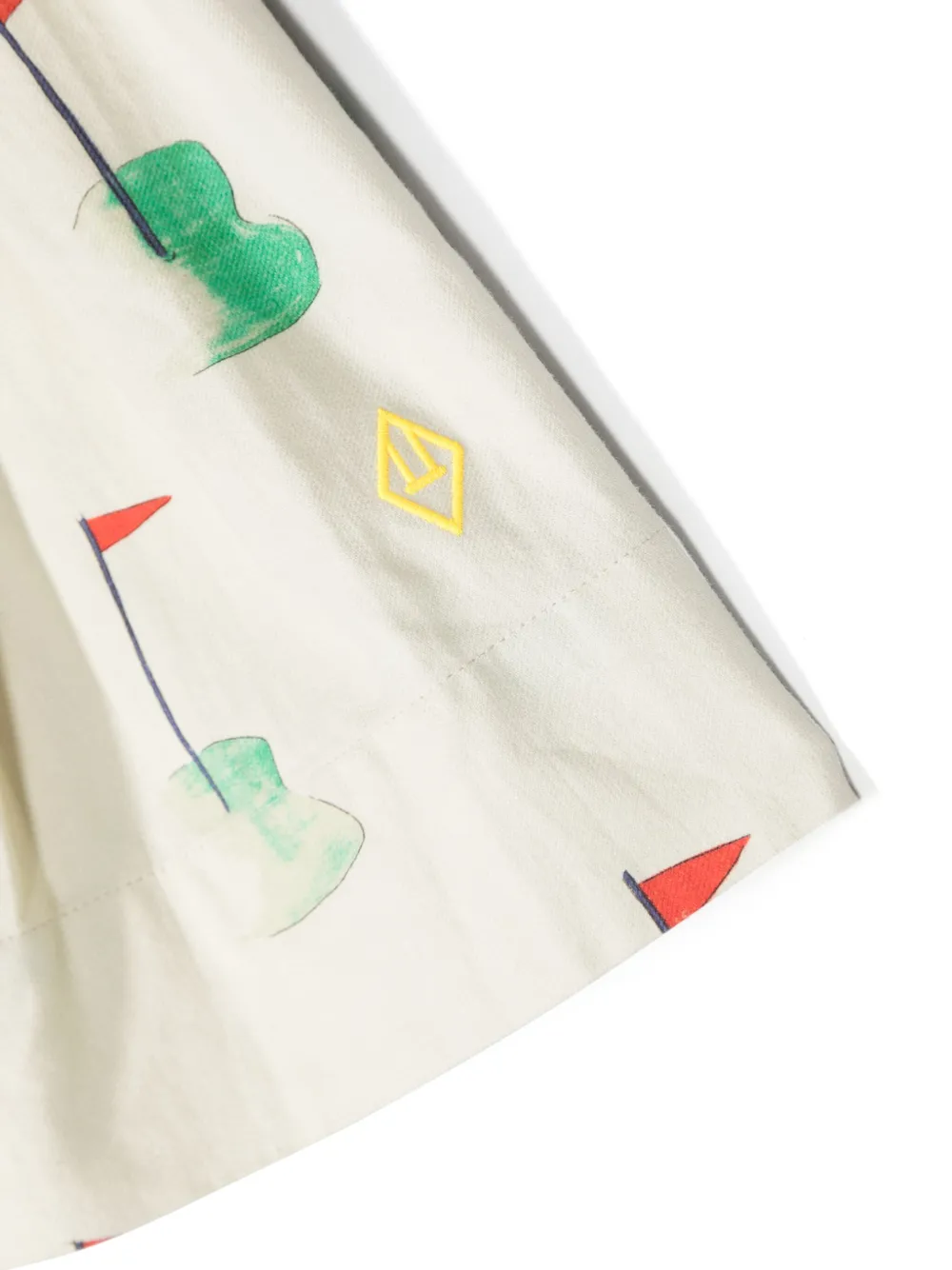 The Animals Observatory Plooirok met print Beige