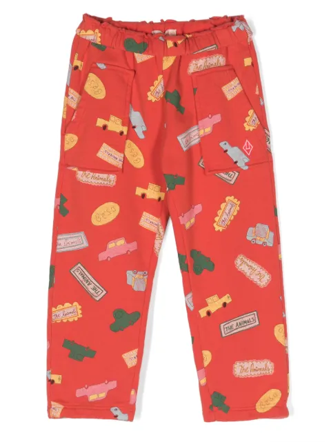 The Animals Observatory Horse graphic-print track pants 