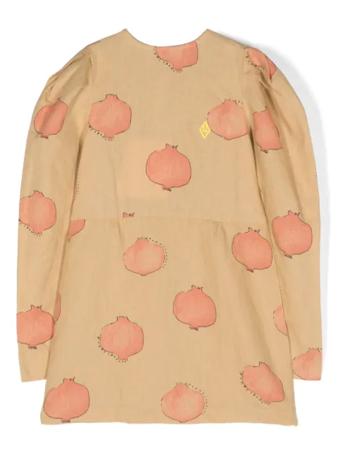 The Animals Observatory robe Otter Kids en lin mélangé