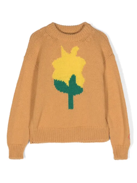 The Animals Observatory The Flower Bull wool jumper