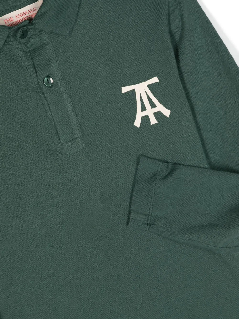 The Animals Observatory Jurk met logoprint Groen