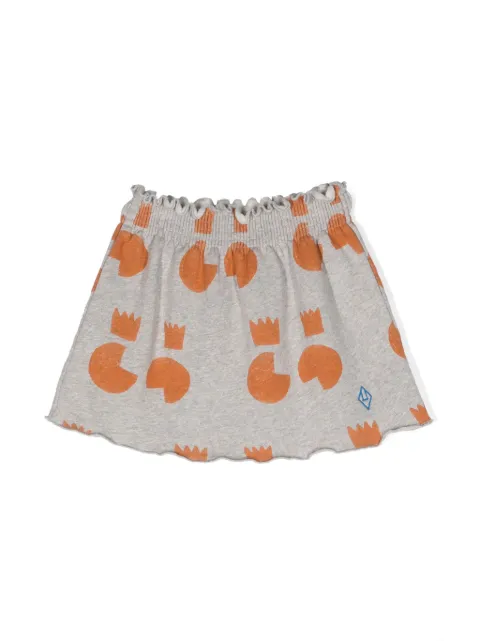 The Animals Observatory Wombat graphic-print skirt