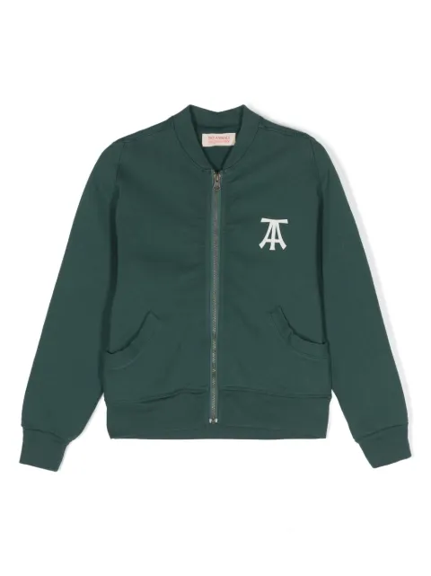 The Animals Observatory chamarra bomber con logo estampado Zebra