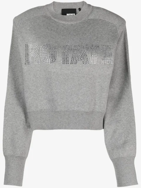 ROTATE BIRGER CHRISTENSEN t-shirt en coton biologique à logo