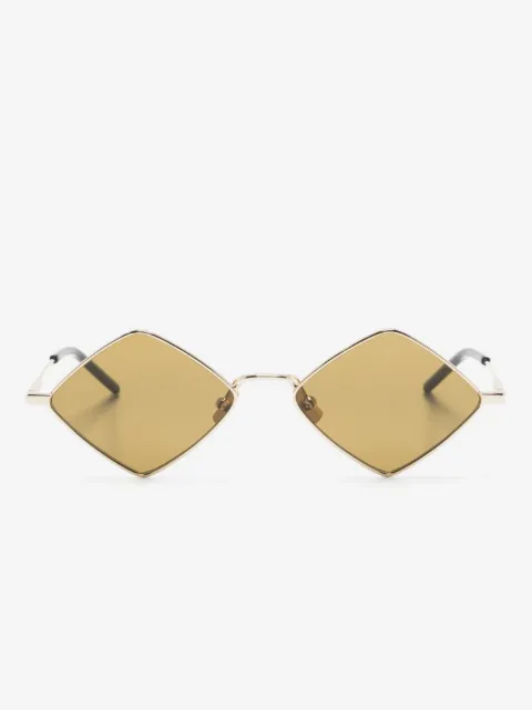 Saint Laurent Eyewear Lisa diamond-frame sunglasses