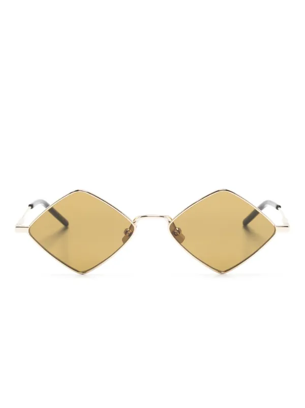 SAINT LAURENT EYEWEAR Aviator-Style Gold-Tone Sunglasses for Men