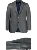 D4.0 pinstripe-pattern single-breasted blazer - Grey
