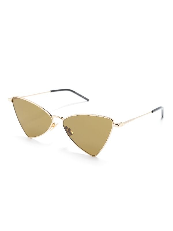 SL 303 Jerry Cat Eye Sunglasses in Gold - Saint Laurent