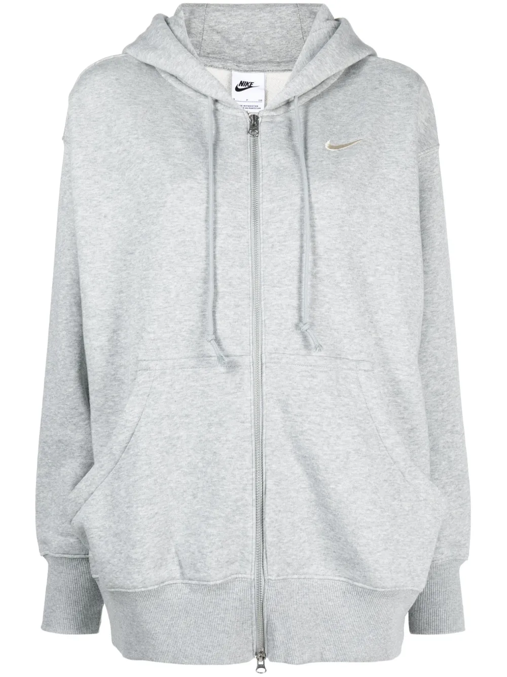 Nike Phoenix ジップアップ パーカー - グレー Nike Phoenix ジップアップ パーカー - グレー