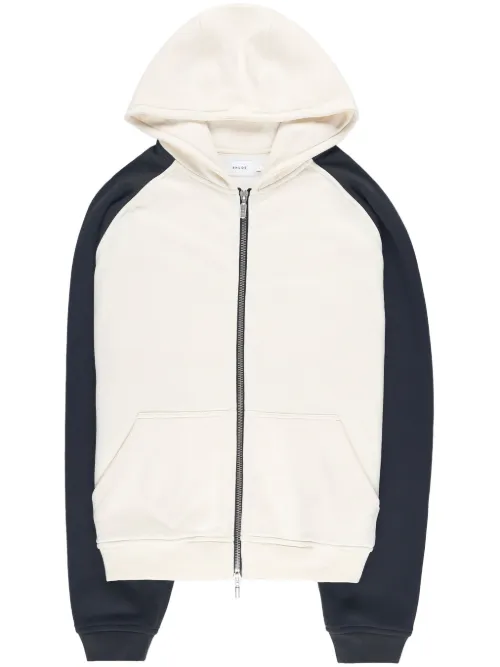 Hoodie zippé à empiècements - RHUDE - Modalova