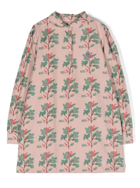 The Animals Observatory Albatros Kids linen-blend dress
