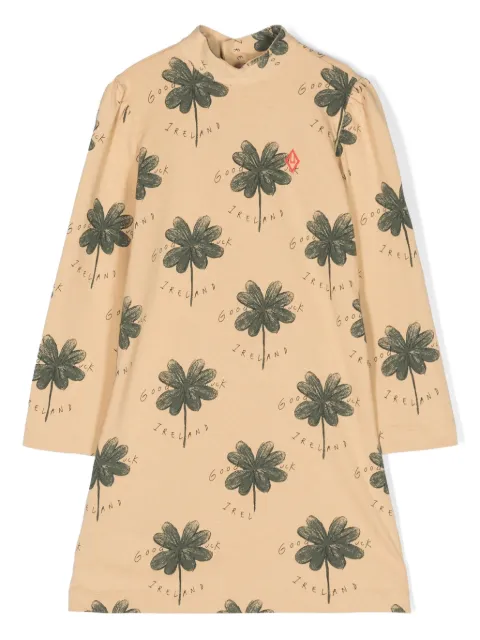 The Animals Observatory Bug graphic-print cotton dress