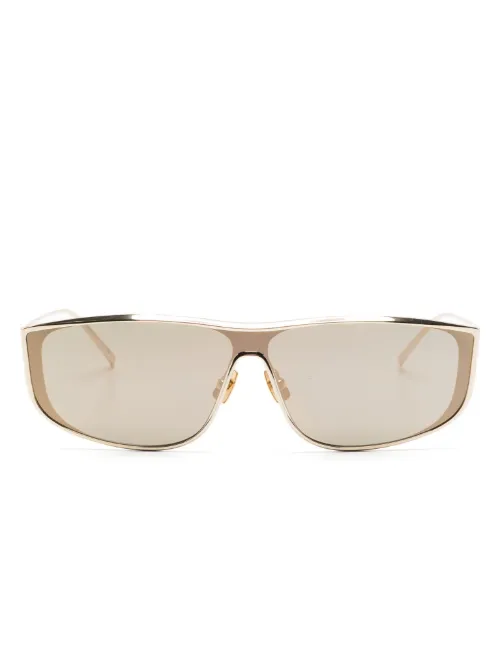 Lunettes de soleil Luna à monture pilote - Saint Laurent Eyewear - Modalova