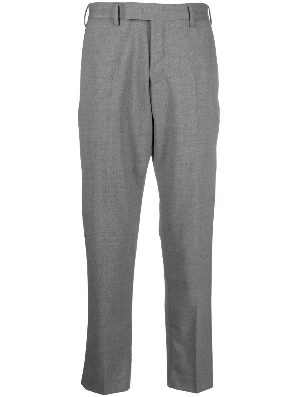 Pt Torino Tapered-leg Tailored Trousers In Grau