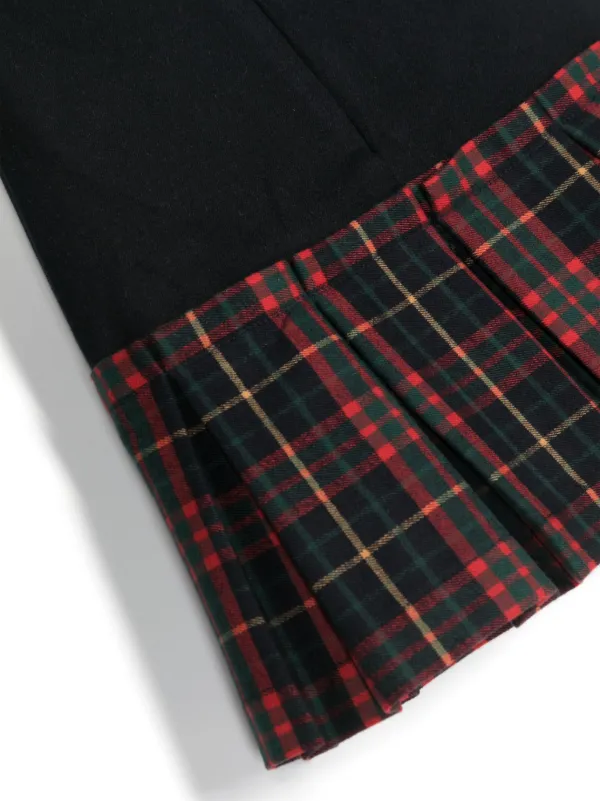 Patachou hot sale tartan dress