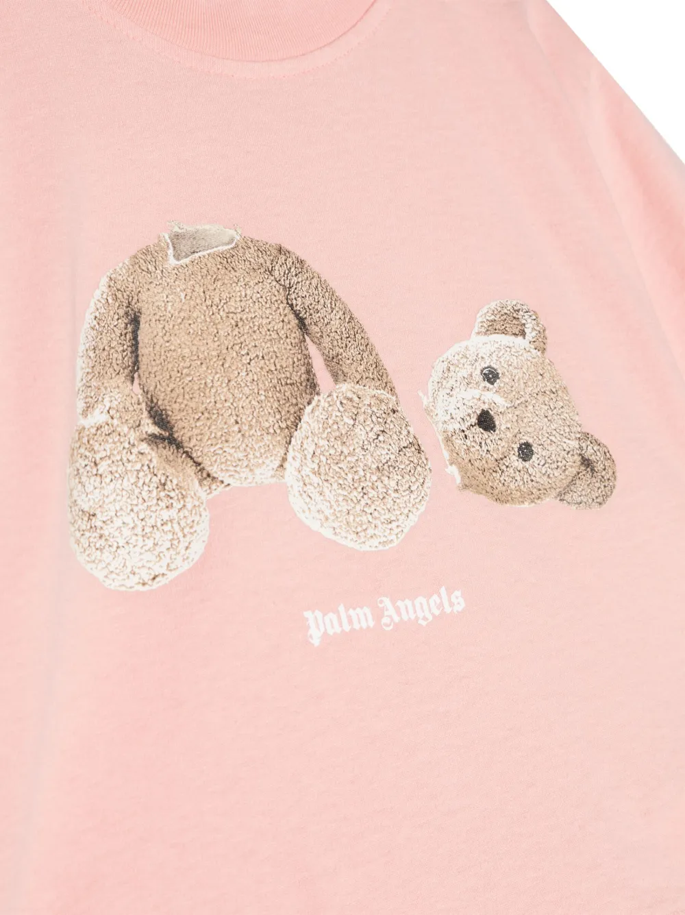 Teddy-Bear Cotton Crop Top