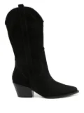 Sarah Chofakian Estee Western boots - Black