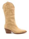 Sarah Chofakian Estee Western boots - Neutrals