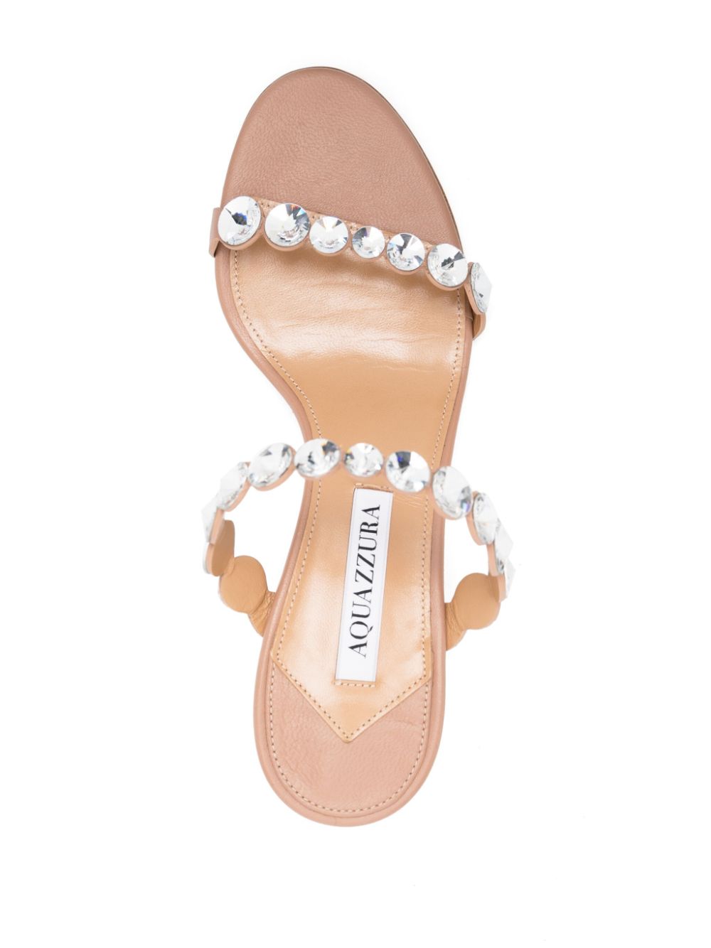 Aquazzura Maxi Tequila 50mm crystal-embellished sandals Women