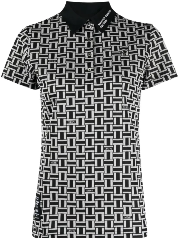 MASTER BUNNY EDITION グラフィック ポロシャツ