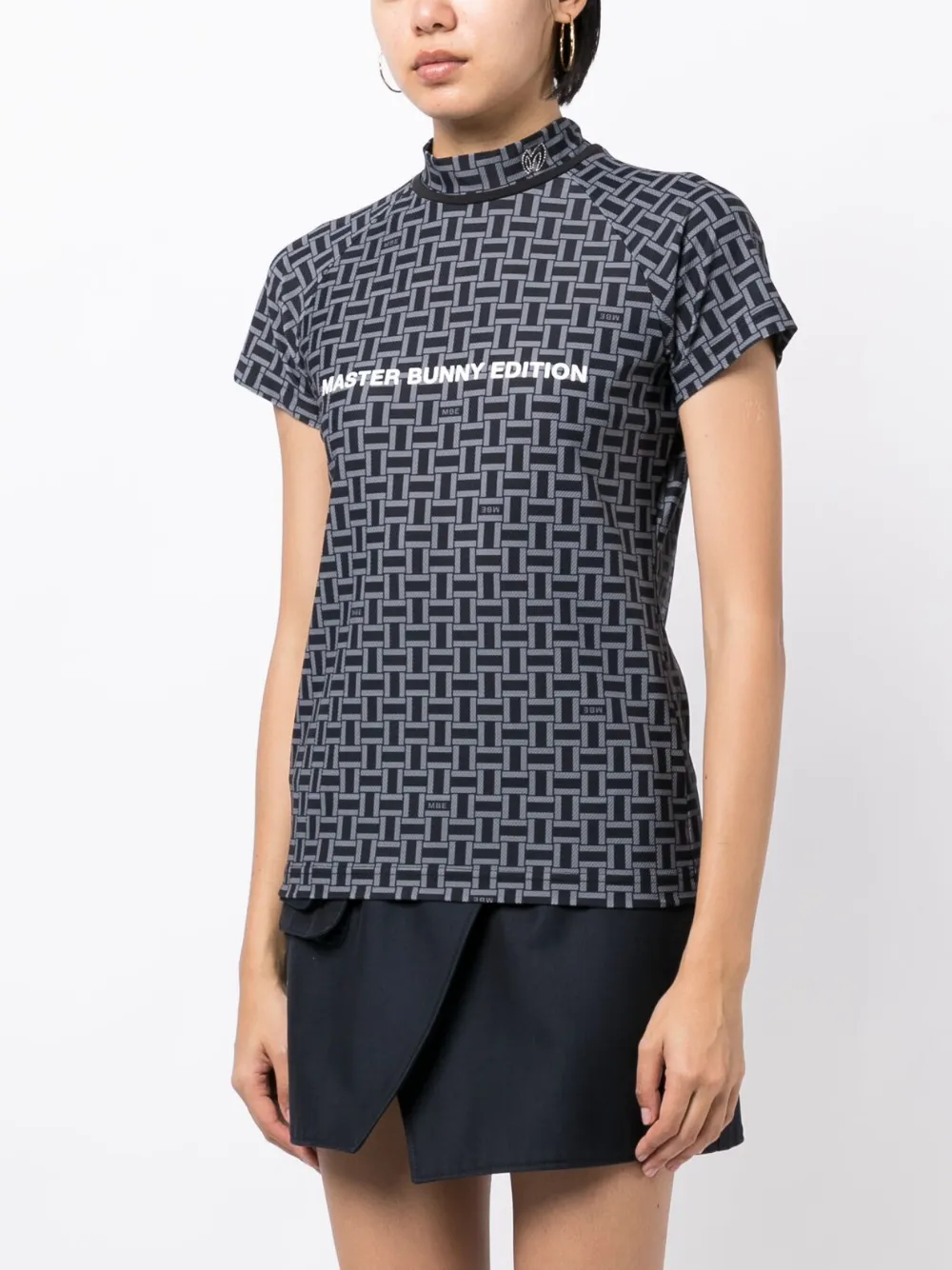 Master Bunny Edition Logo-print T-shirt In Black