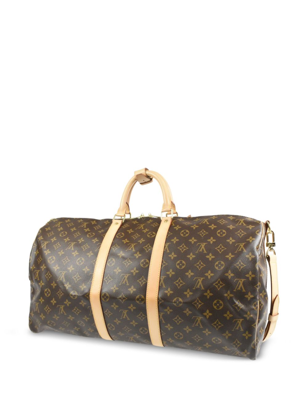 Louis Vuitton 2005s pre-owned Keepall Bandouliere 55 reistas - Bruin