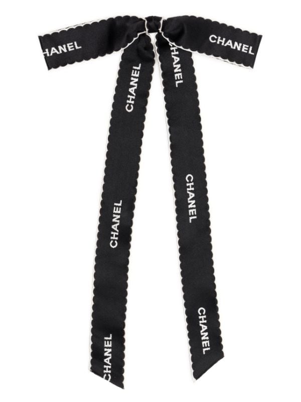 1990-2000s bow ribbon brooch