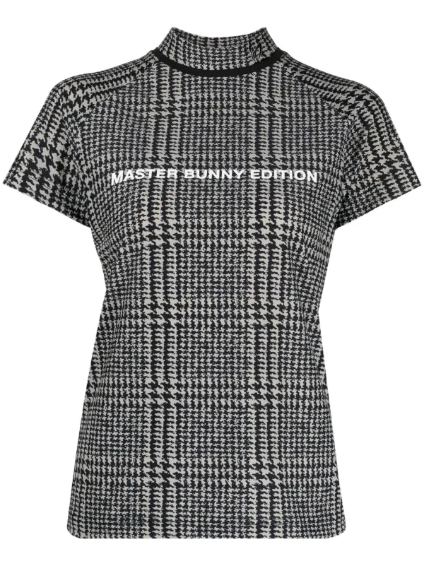 MASTERSBUNNY EDITION ハウンドトゥースシャツ MASTER BUNNY EDITION ハウンドトゥースシャツ