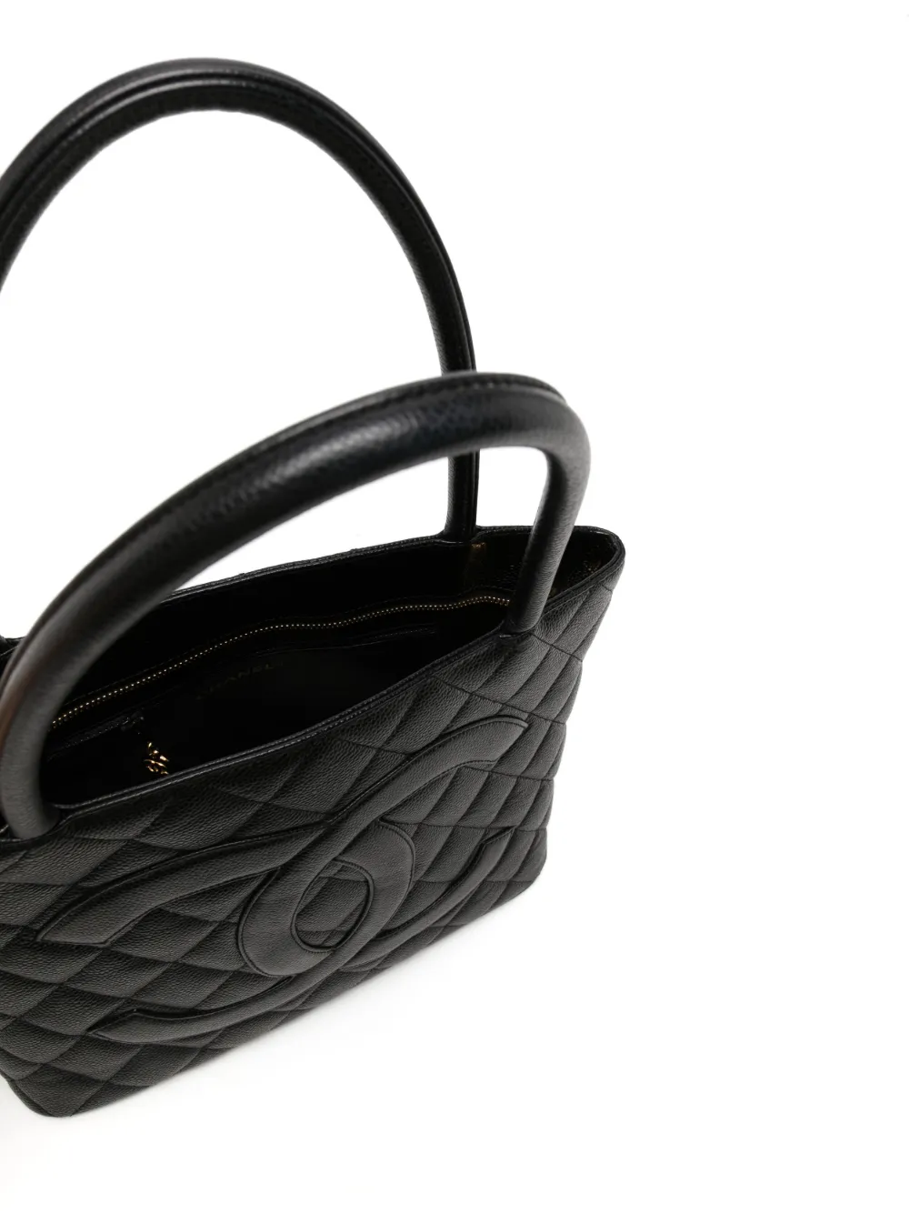 CHANEL Pre-Owned 2000 Medallion shopper Zwart