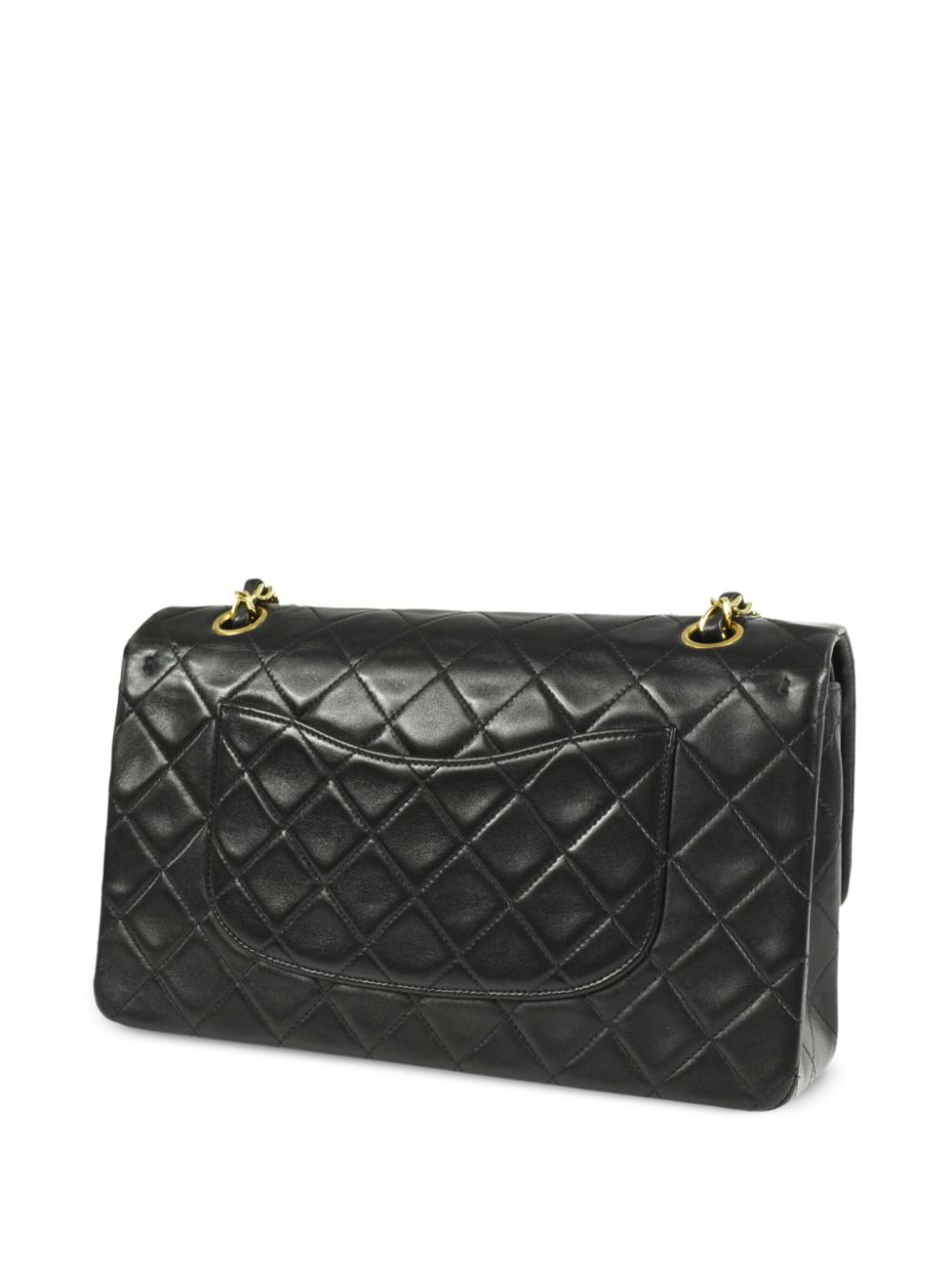 CHANEL Pre-Owned 1997 pre-owned schoudertas met dubbele omslag - Zwart