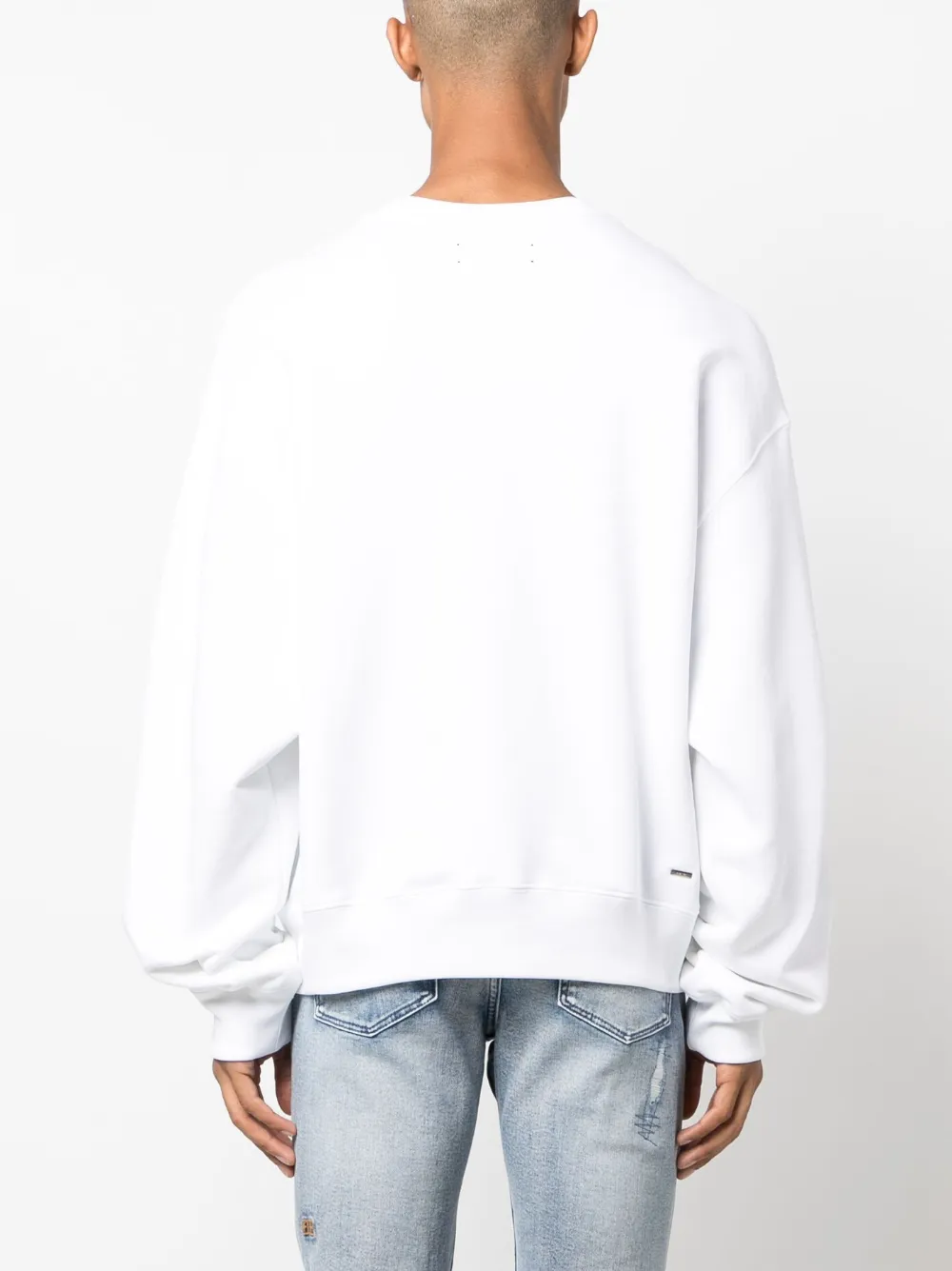 AMIRI Sweater met logoprint Wit