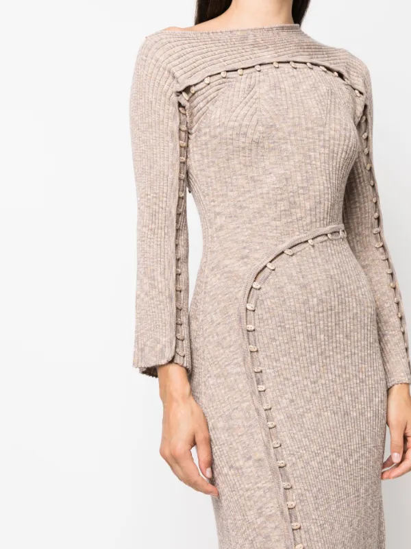 Knitted shop midi dress