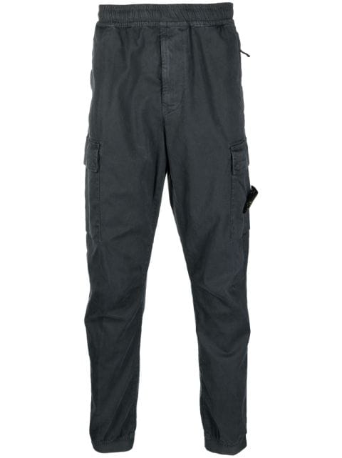 Stone Island tapered-leg cargo trousers