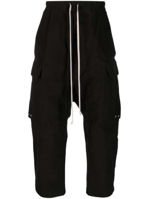 Rick Owens pantalones elásticos drop crotch