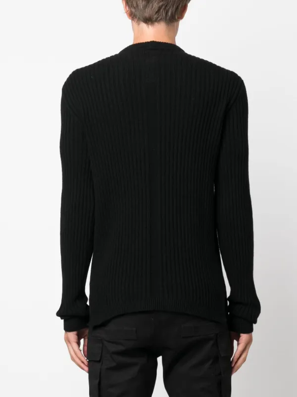 Rick Owens long-sleeved recycled-cashmere Blend Jumper