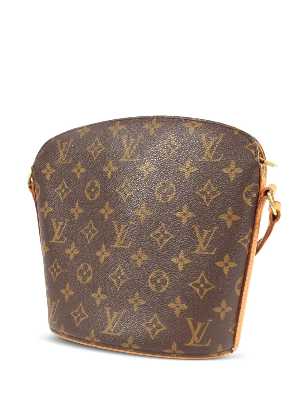 Louis Vuitton 2002 pre-owned Monogram Drouot shoulder bag - Bruin