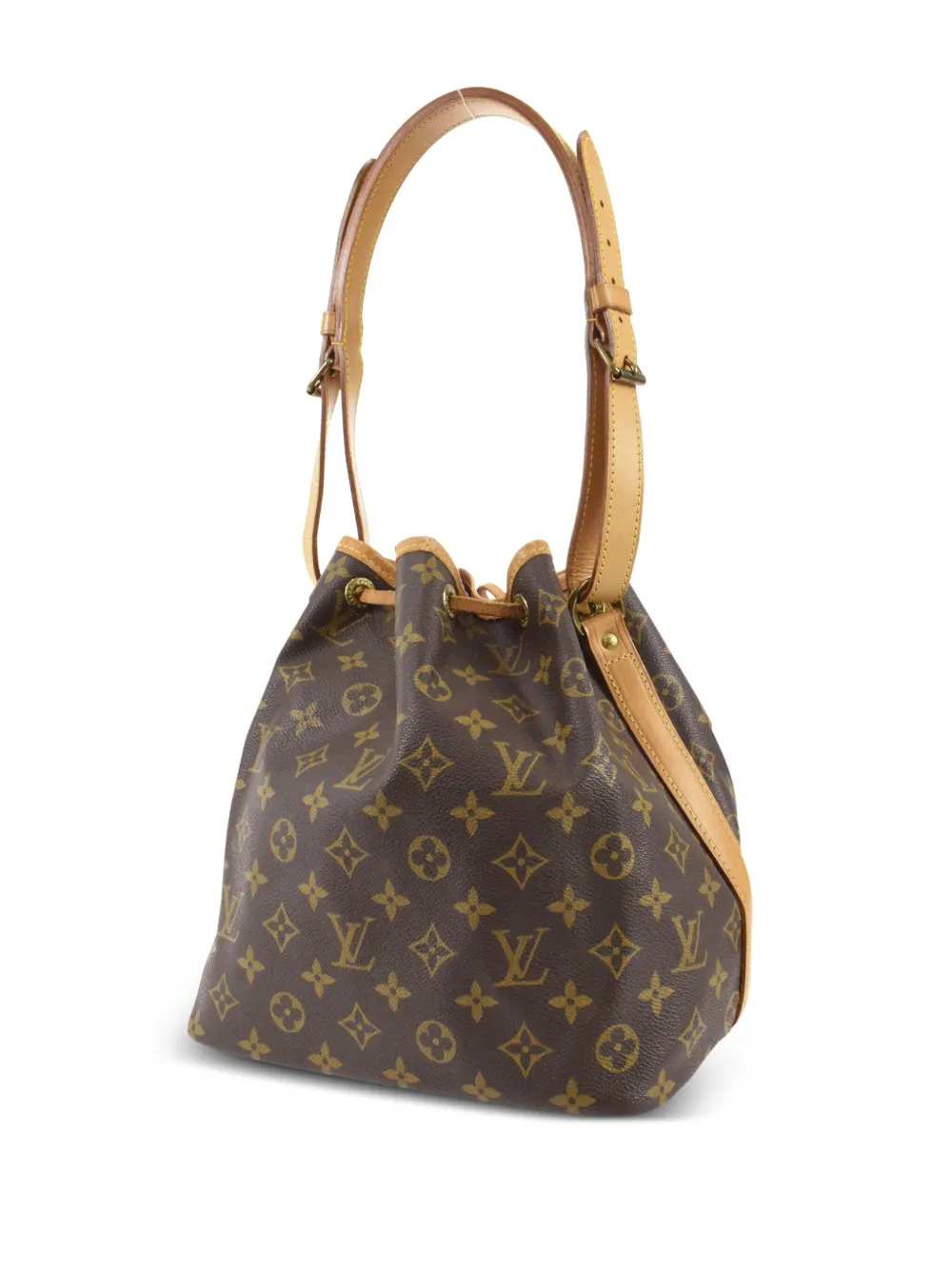 Louis Vuitton 1989 pre-owned Petit Noé bucket-tas - Bruin