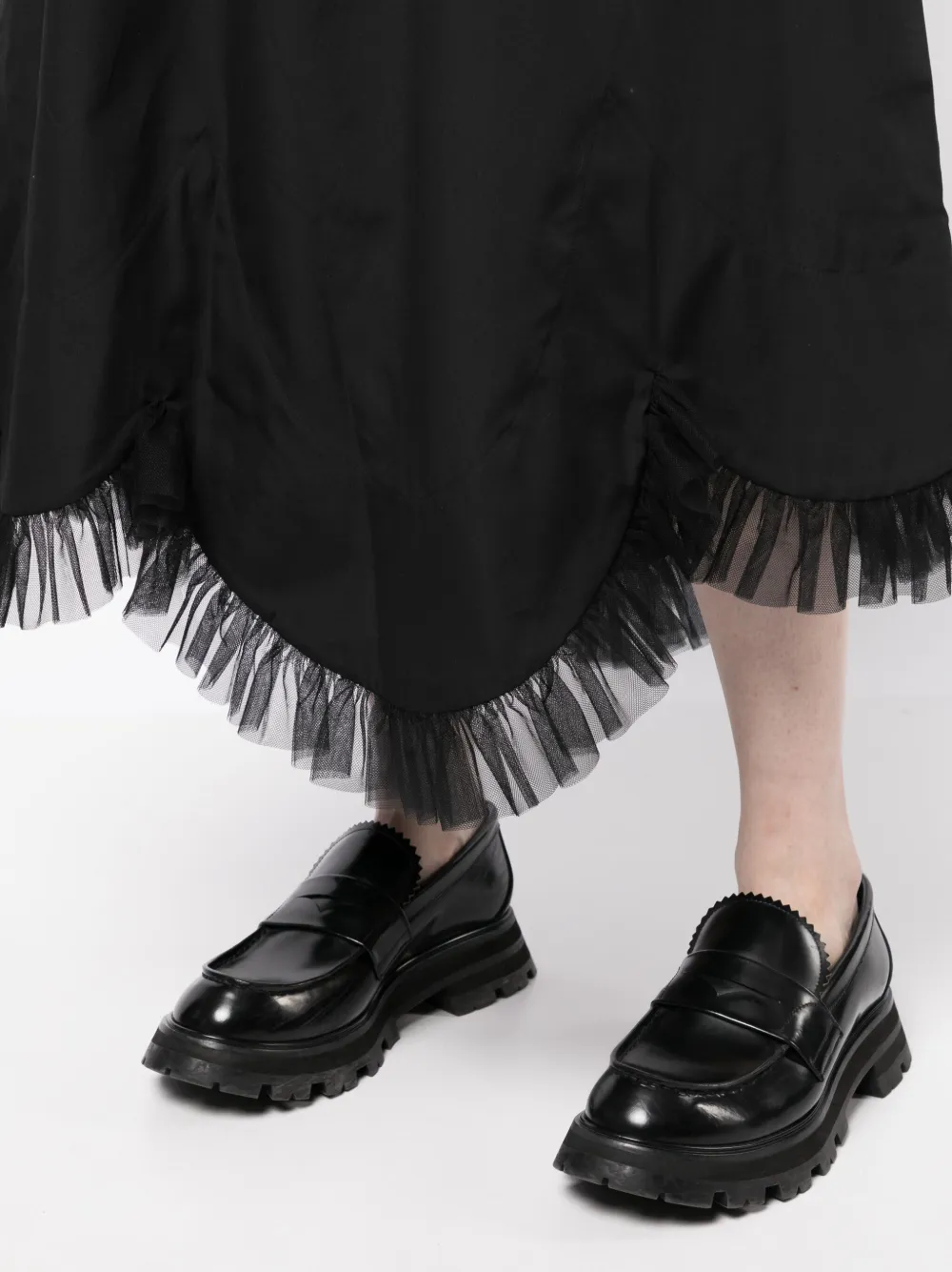 NOIR KEI NINOMYA double tulle skirt
