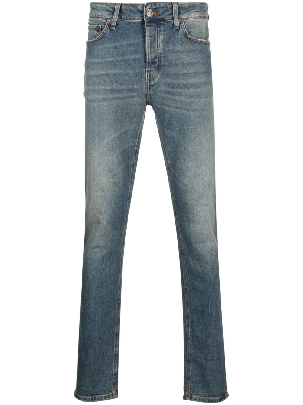 Haikure Jeans met stonewashed-effect Blauw