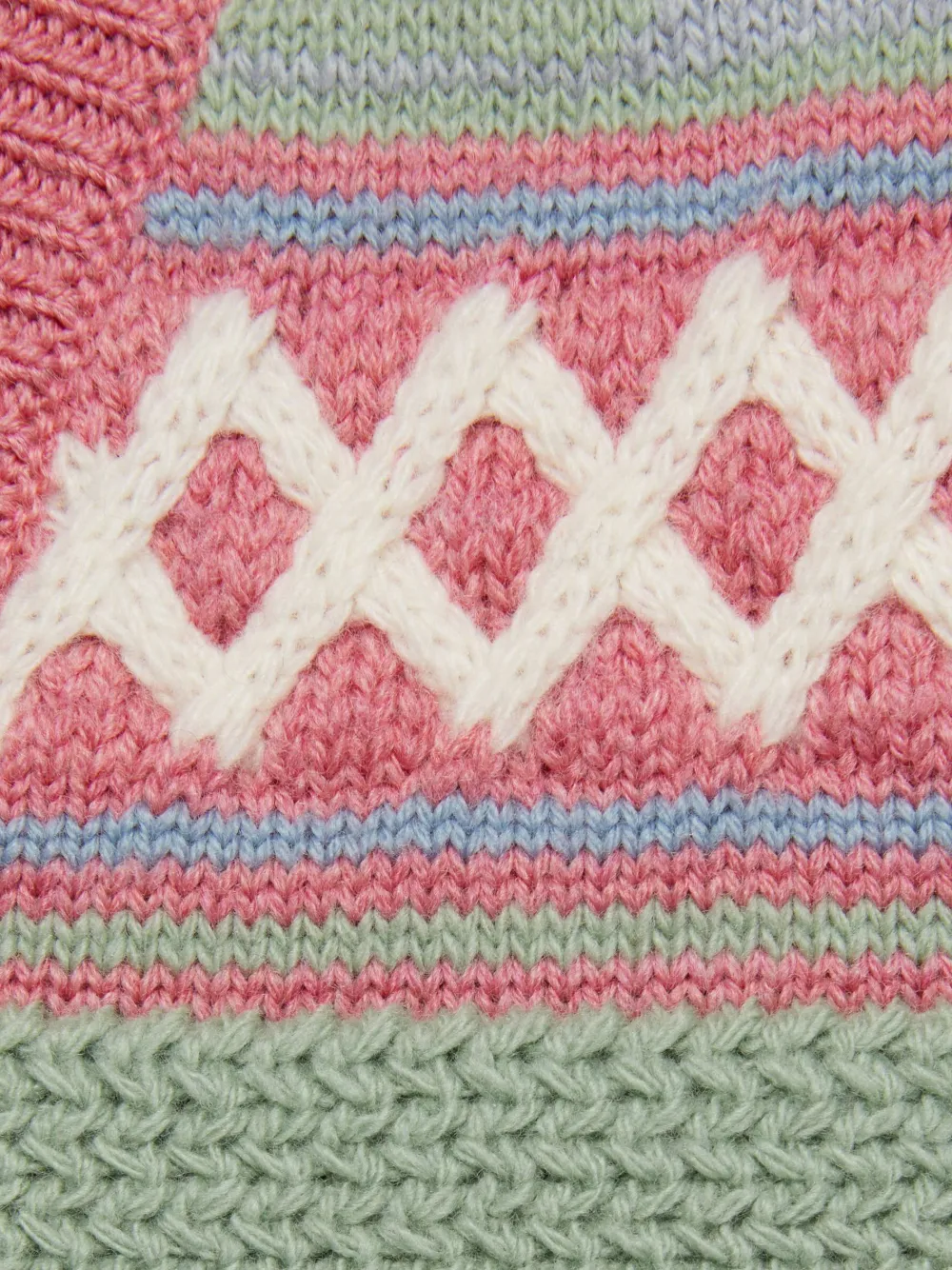 Gucci Kids Intarsia vest Roze