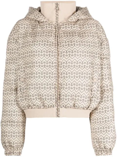 Patrizia Pepe monogram padded down jacket
