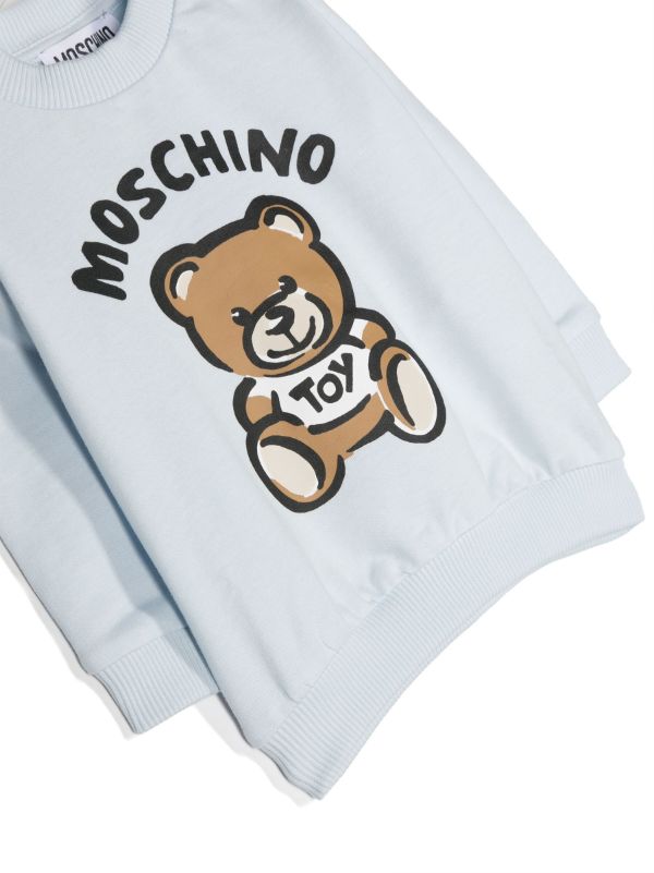 Ropa para niños - sudadera ROJA con capucha Teddy Bear MOSCHINO – Modini  Shop