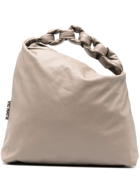 Vic Matie chain-strap leather shoulder bag