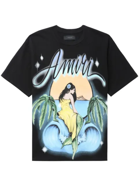AMIRI illustration-print cotton T-shirt