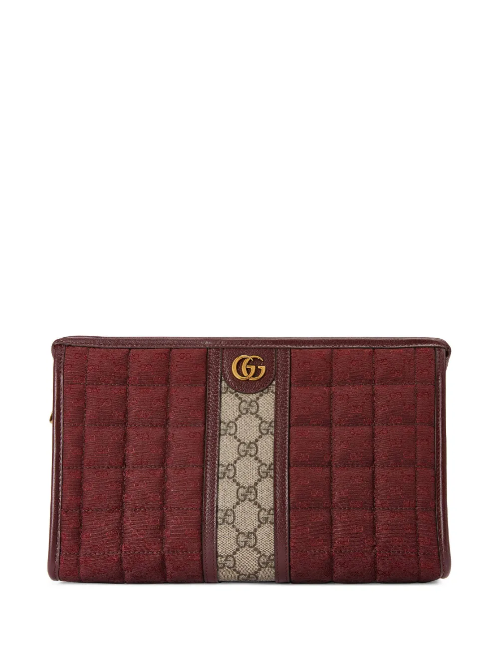 Gucci Double G Quilted Pouch Farfetch