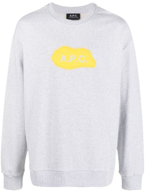 A.P.C. Alastor spray-paint sweatshirt Men