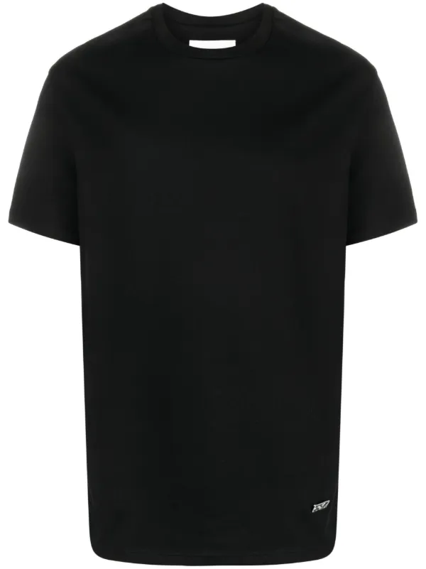 JIL SANDER ロゴTシャツ　ブラック　S Jil Sander ロゴ Tシャツ | ブラック | FARFETCH JP
