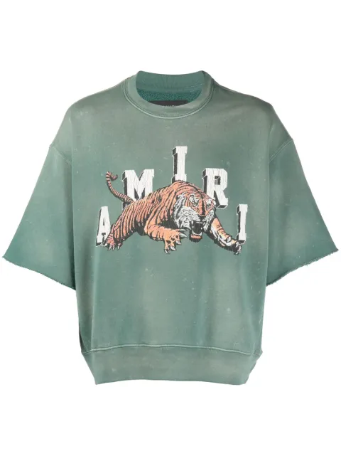 AMIRI толстовка Vintage SS с тигровым принтом