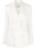 ISABEL MARANT Sheril double-breasted blazer - White